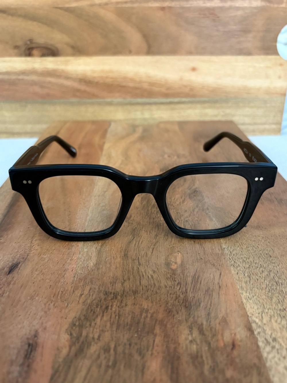 Black Square Women's Fashion Glasses